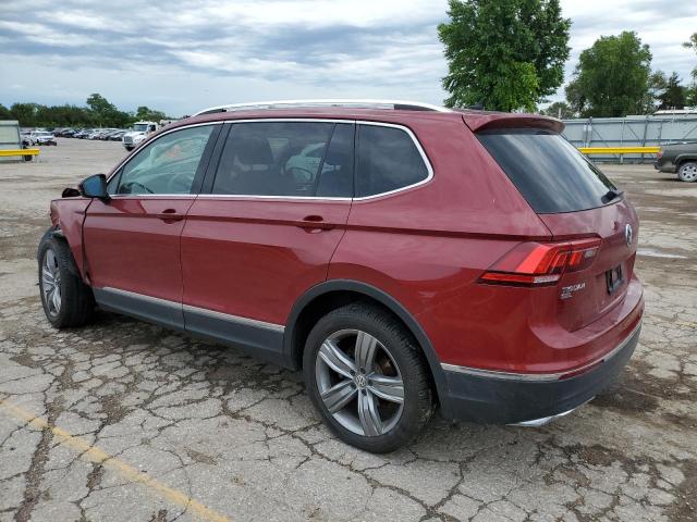 3VV5B7AX6JM055945 - 2018 VOLKSWAGEN TIGUAN SEL PREMIUM MAROON photo 2