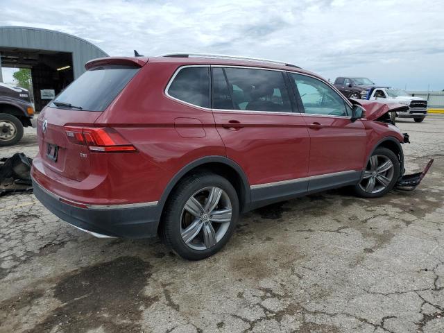 3VV5B7AX6JM055945 - 2018 VOLKSWAGEN TIGUAN SEL PREMIUM MAROON photo 3