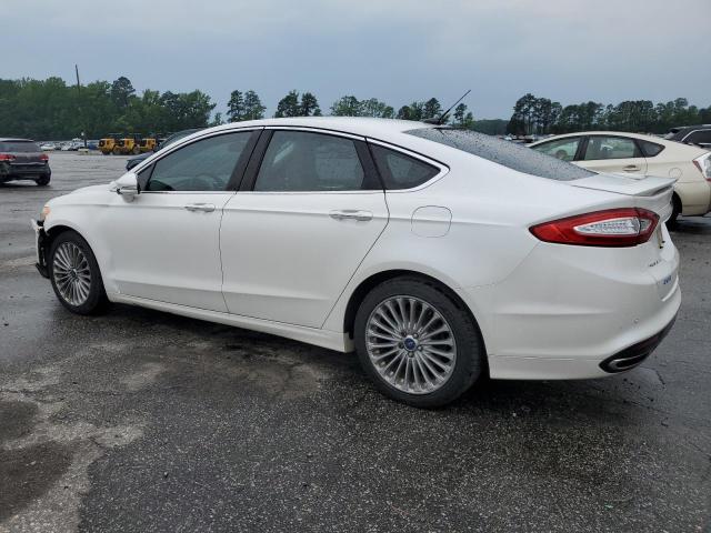 3FA6P0K91GR124554 - 2016 FORD FUSION TITANIUM WHITE photo 2