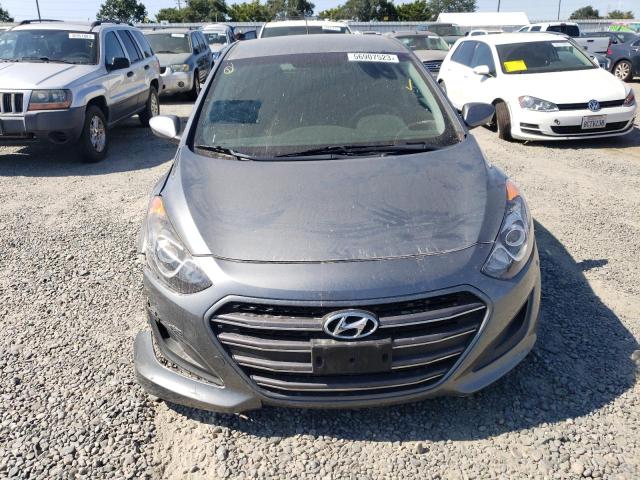 KMHD35LH1HU383566 - 2017 HYUNDAI ELANTRA GT GRAY photo 5