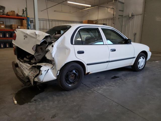 1Y1SK5481XZ439581 - 1999 CHEVROLET GEO PRIZM BASE WHITE photo 3