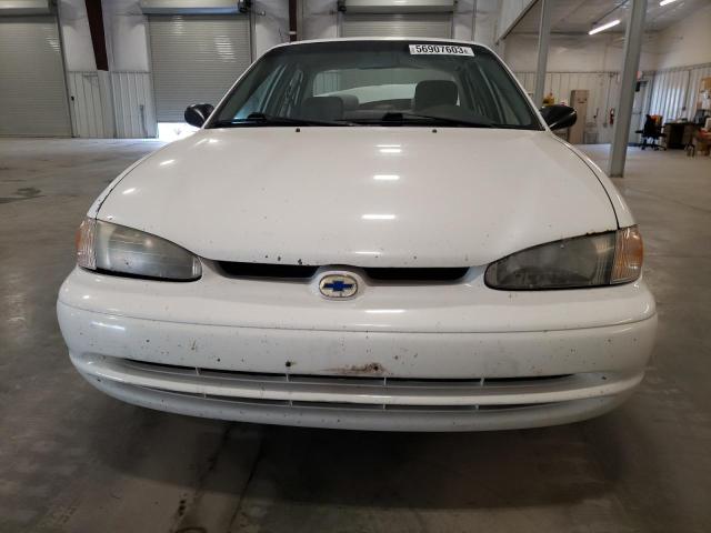 1Y1SK5481XZ439581 - 1999 CHEVROLET GEO PRIZM BASE WHITE photo 5