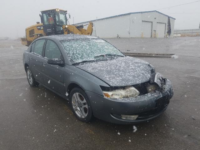 1G8AL52F14Z203436 - 2004 SATURN ION LEVEL 3 GRAY photo 1