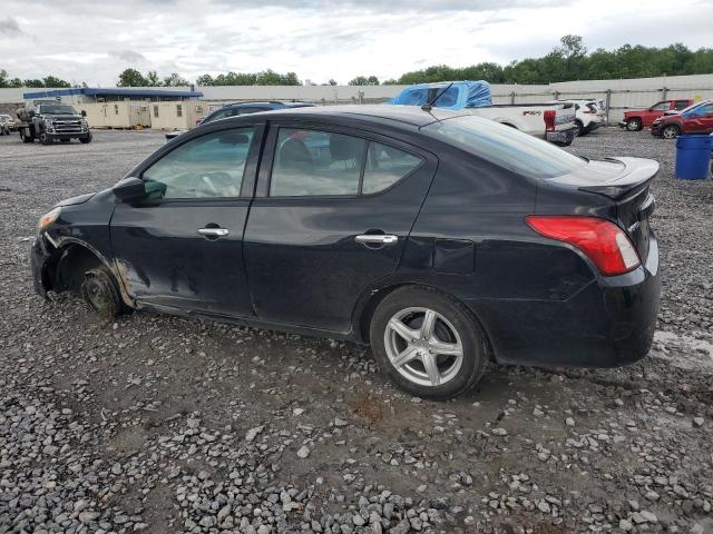 3N1CN7AP6KL803827 - 2019 NISSAN VERSA S BLACK photo 2