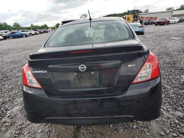 3N1CN7AP6KL803827 - 2019 NISSAN VERSA S BLACK photo 6