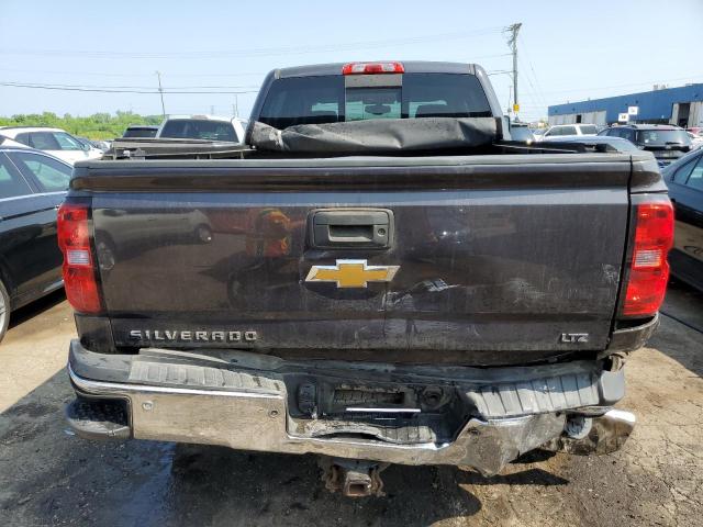 1GC4K0C85FF168543 - 2015 CHEVROLET SILVERADO K3500 LTZ GRAY photo 6