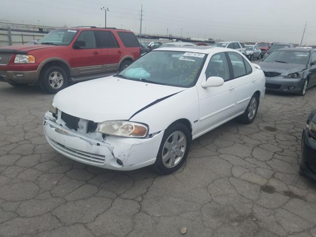 3N1CB51AX5L485823 - 2005 NISSAN SENTRA 1.8S WHITE photo 2