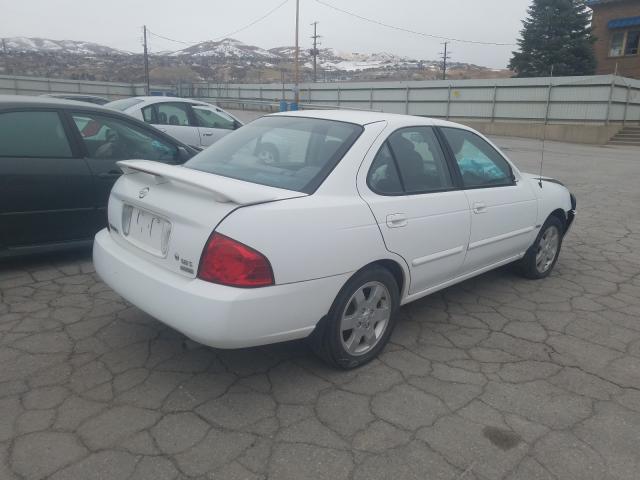 3N1CB51AX5L485823 - 2005 NISSAN SENTRA 1.8S WHITE photo 4