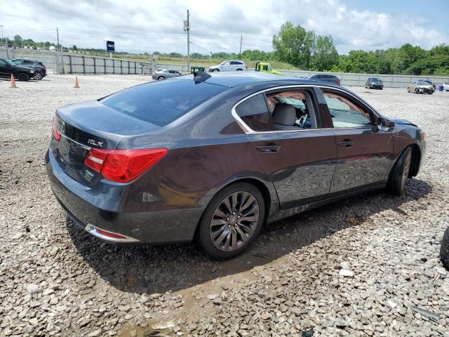 JH4KC1F53GC001644 - 2016 ACURA RLX TECH GRAY photo 3