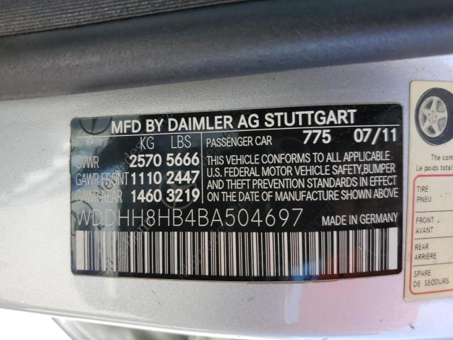 WDDHH8HB4BA504697 - 2011 MERCEDES-BENZ E 350 4MATIC WAGON SILVER photo 14