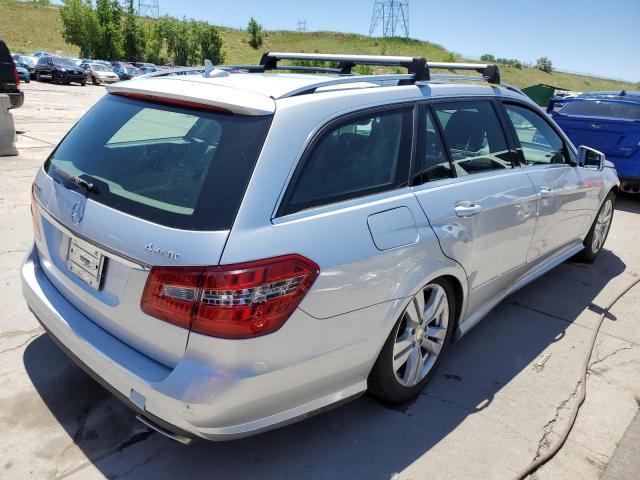 WDDHH8HB4BA504697 - 2011 MERCEDES-BENZ E 350 4MATIC WAGON SILVER photo 3