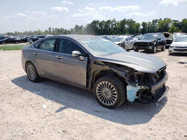 3FA6P0RU1ER305824 - 2014 FORD FUSION TITANIUM HEV BLACK photo 4