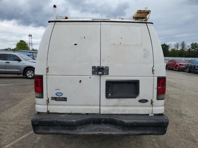 1FTSE34L44HB14512 - 2004 FORD ECONOLINE E350 SUPER DUTY VAN WHITE photo 6