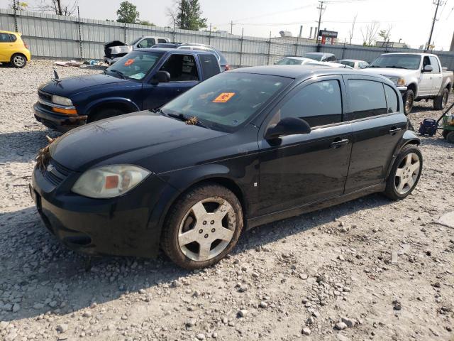 1G1AM58B187205382 - 2008 CHEVROLET COBALT SPORT BLACK photo 1