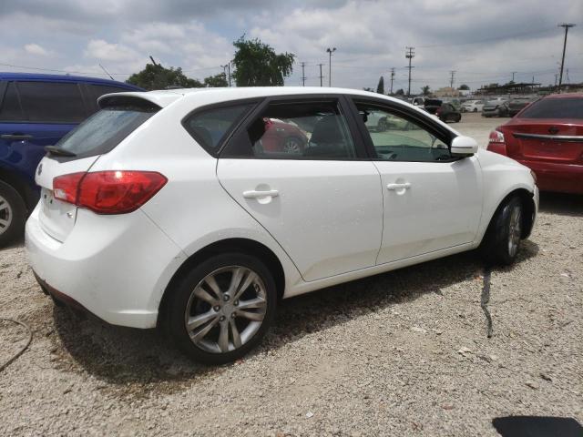 KNAFW5A37B5330283 - 2011 KIA FORTE SX WHITE photo 3