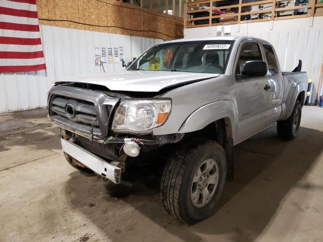 5TFUU4EN3BX006483 - 2011 TOYOTA TACOMA ACCESS CAB ვერცხლისფერი ფოტო 1