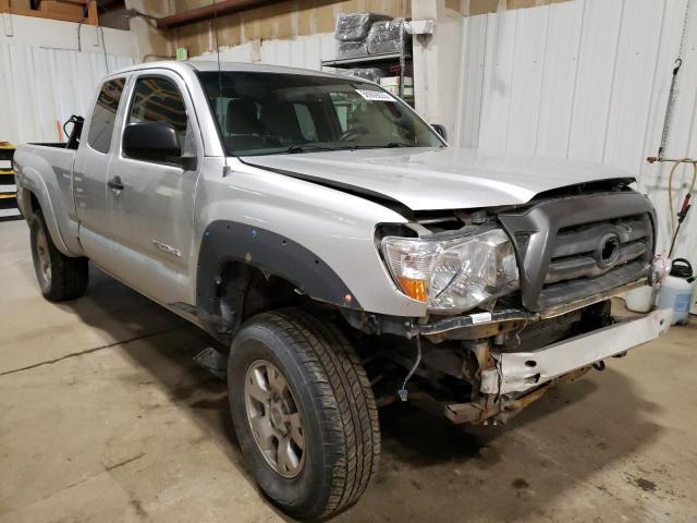 5TFUU4EN3BX006483 - 2011 TOYOTA TACOMA ACCESS CAB ვერცხლისფერი ფოტო 4