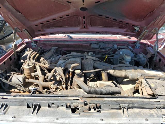 1FMEU15Y3KLA21534 - 1989 FORD BRONCO U100 MAROON photo 11