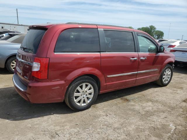 2C4RC1BG4FR595965 - 2015 CHRYSLER TOWN & COU TOURING RED photo 3