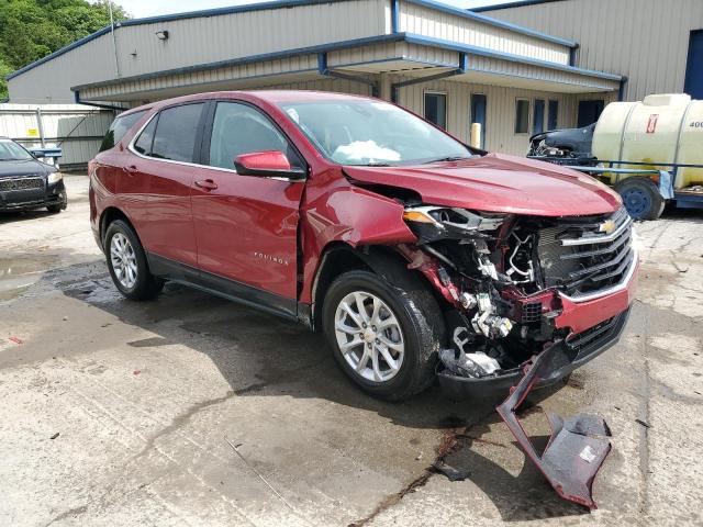 2GNAXUEV4M6156509 - 2021 CHEVROLET EQUINOX LT RED photo 4