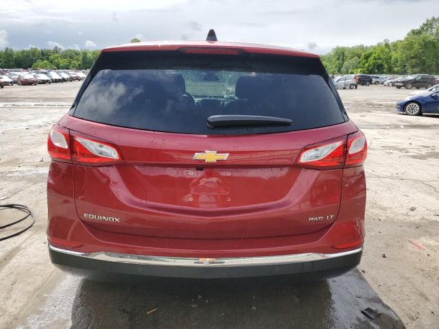 2GNAXUEV4M6156509 - 2021 CHEVROLET EQUINOX LT RED photo 6