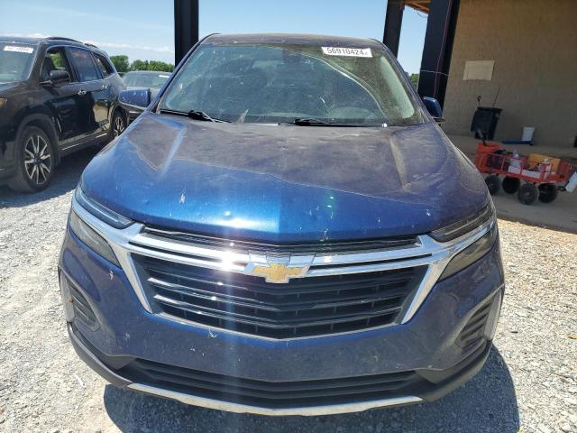 3GNAXKEV9NL314036 - 2022 CHEVROLET EQUINOX LT BLUE photo 5