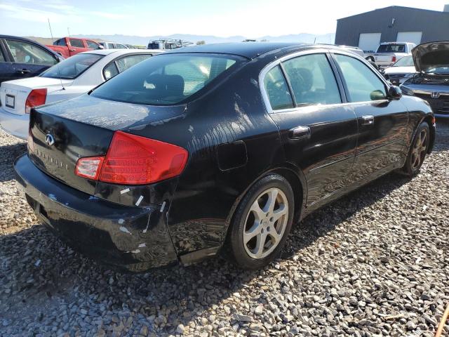 JNKCV51E23M307008 - 2003 INFINITI G35 BLACK photo 3