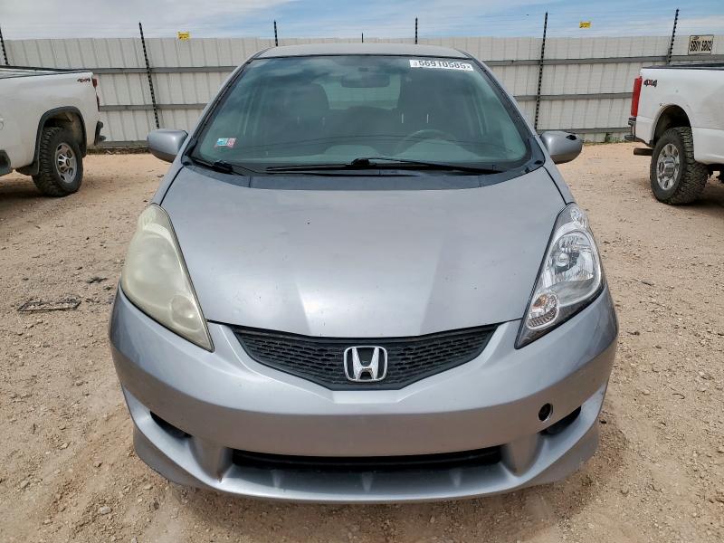 JHMGE88449S017499 - 2009 HONDA FIT SPORT SILVER photo 5