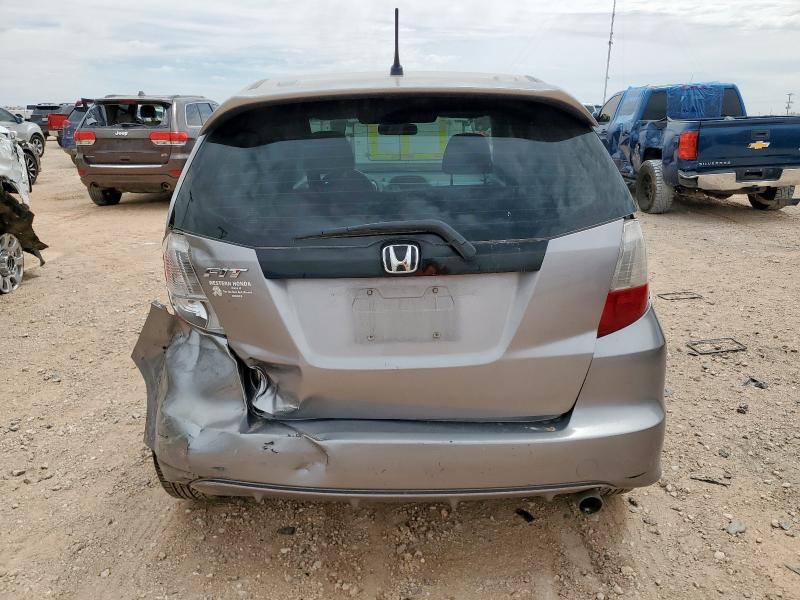 JHMGE88449S017499 - 2009 HONDA FIT SPORT SILVER photo 6