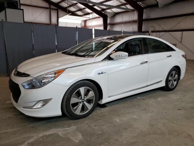 KMHEC4A4XCA031255 - 2012 HYUNDAI SONATA HYBRID WHITE photo 1