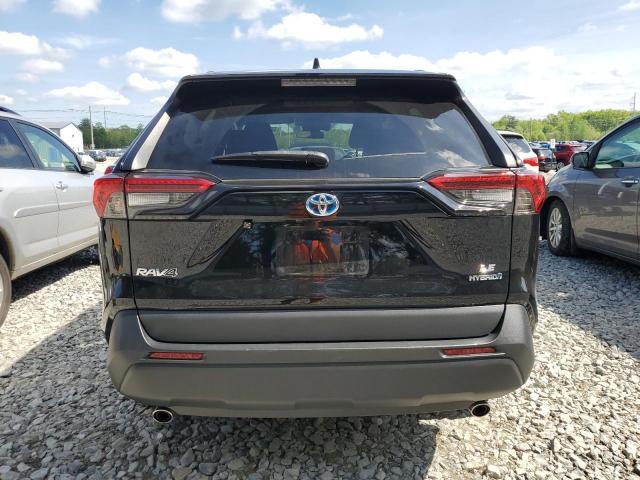 2T3MWRFV0LW097028 - 2020 TOYOTA RAV4 LE BLACK photo 6