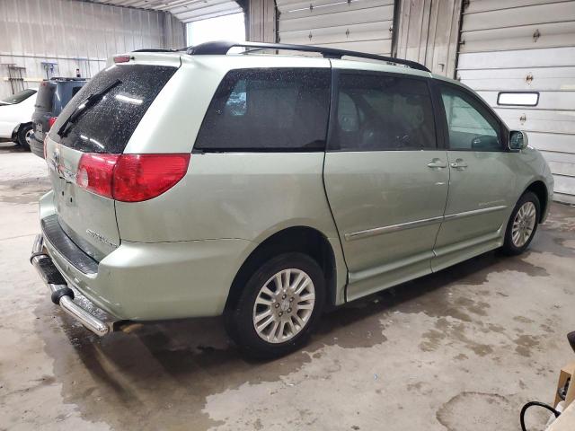 5TDYK4CC9AS339283 - 2010 TOYOTA SIENNA XLE GREEN photo 3
