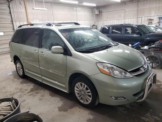 5TDYK4CC9AS339283 - 2010 TOYOTA SIENNA XLE GREEN photo 4