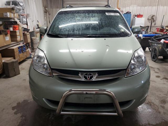 5TDYK4CC9AS339283 - 2010 TOYOTA SIENNA XLE GREEN photo 5