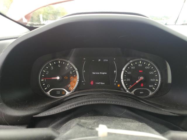 ZACCJAAT9FPB26417 - 2015 JEEP RENEGADE SPORT ORANGE photo 9