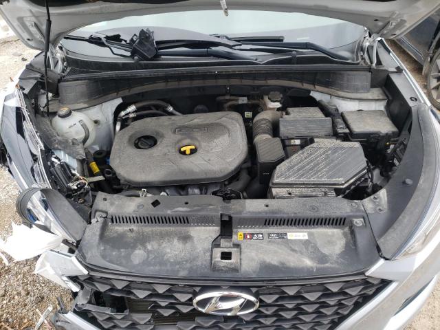 KM8J2CA46KU917047 - 2019 HYUNDAI TUCSON SE SILVER photo 11