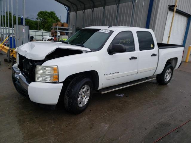 2GCEC13J471661262 - 2007 CHEVROLET SILVERADO C1500 CREW CAB WHITE photo 1