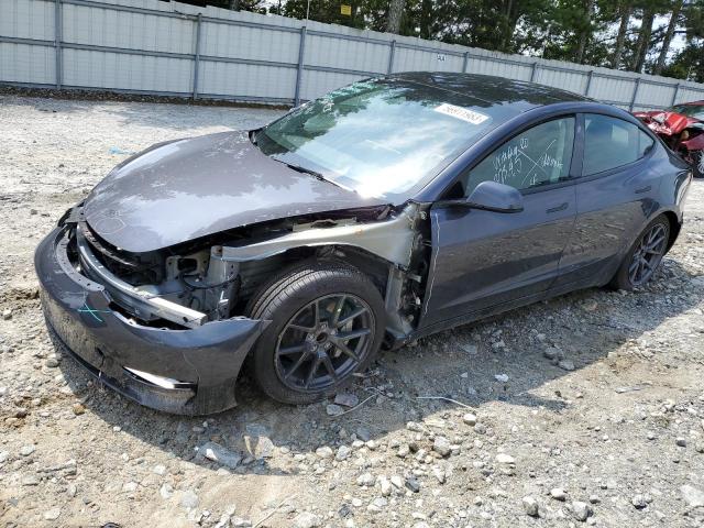 5YJ3E1EA3PF484036 - 2023 TESLA MODEL 3 GRAY photo 1