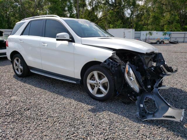 4JGDA5GB3KB211960 - 2019 MERCEDES-BENZ GLE 400 4MATIC WHITE photo 4