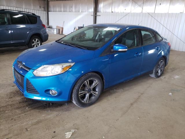 1FADP3F2XEL183023 - 2014 FORD FOCUS SE BLUE photo 1