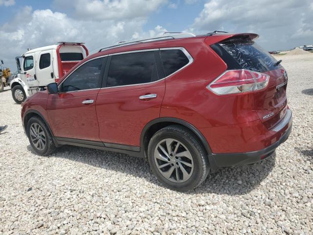 5N1AT2MT8FC811253 - 2015 NISSAN ROGUE S RED photo 2