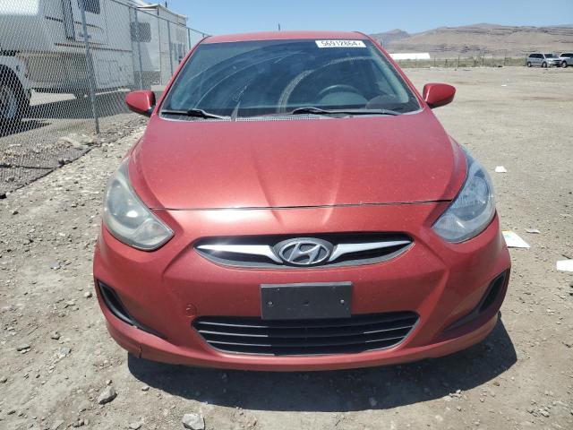 KMHCT5AE5CU034407 - 2012 HYUNDAI ACCENT GLS RED photo 5