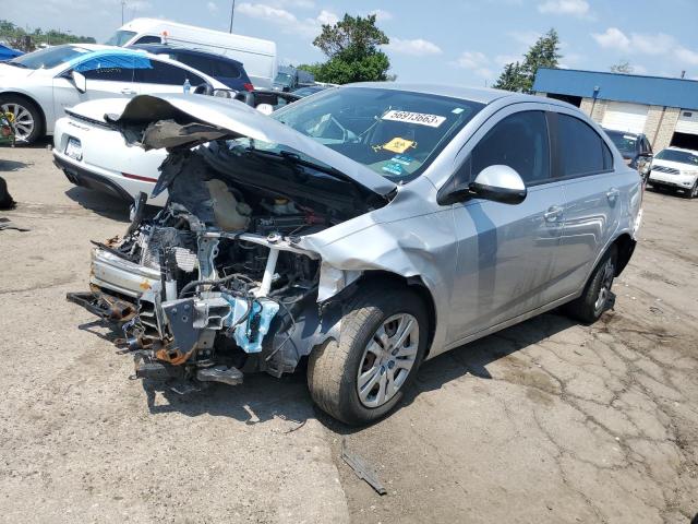 1G1JB5SH8H4135965 - 2017 CHEVROLET SONIC LS SILVER photo 1