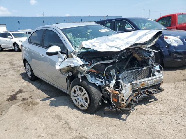 1G1JB5SH8H4135965 - 2017 CHEVROLET SONIC LS SILVER photo 4