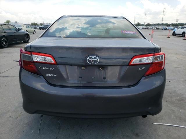 4T4BF1FK0ER396566 - 2014 TOYOTA CAMRY L GRAY photo 6