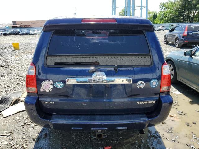 JTEBU14R660102256 - 2006 TOYOTA 4RUNNER SR5 BLUE photo 6