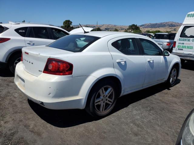 1C3CDZCB5CN208843 - 2012 DODGE AVENGER SXT WHITE photo 3