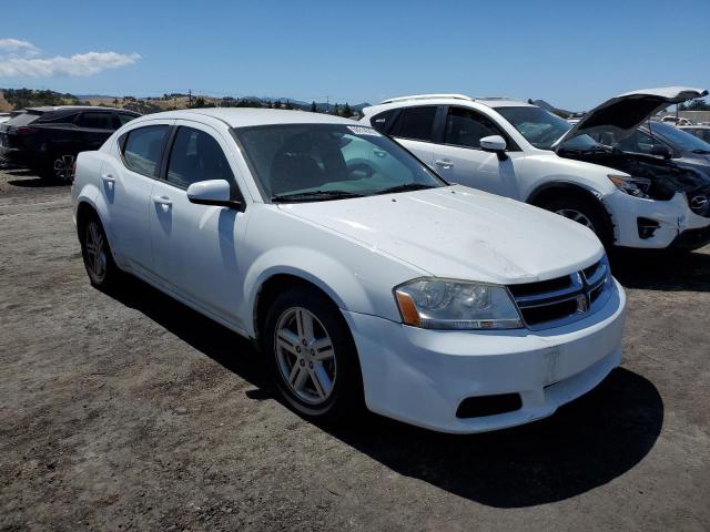 1C3CDZCB5CN208843 - 2012 DODGE AVENGER SXT WHITE photo 4