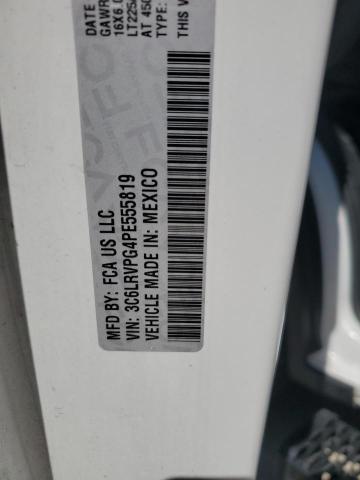 3C6LRVPG4PE555819 - 2023 RAM PROMASTER 2500 HIGH 白色 照片 13
