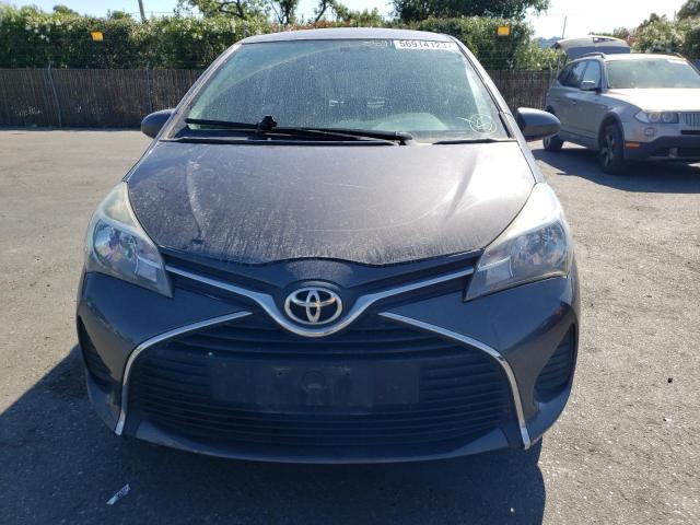 VNKJTUD35GA064120 - 2016 TOYOTA YARIS L CHARCOAL photo 5